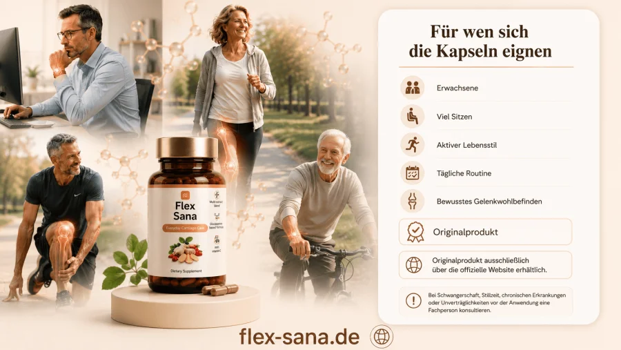 FlexSana — für wen sich die Kapseln eignen